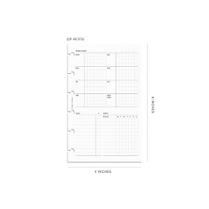 Cloth & Paper Weekly Admin Planner Inserts Monday Start - 1 of 4