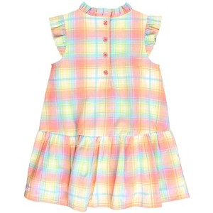 RuffleButts Toddler Mock Neck Sleeveless Flutter Dress - 1 of 4