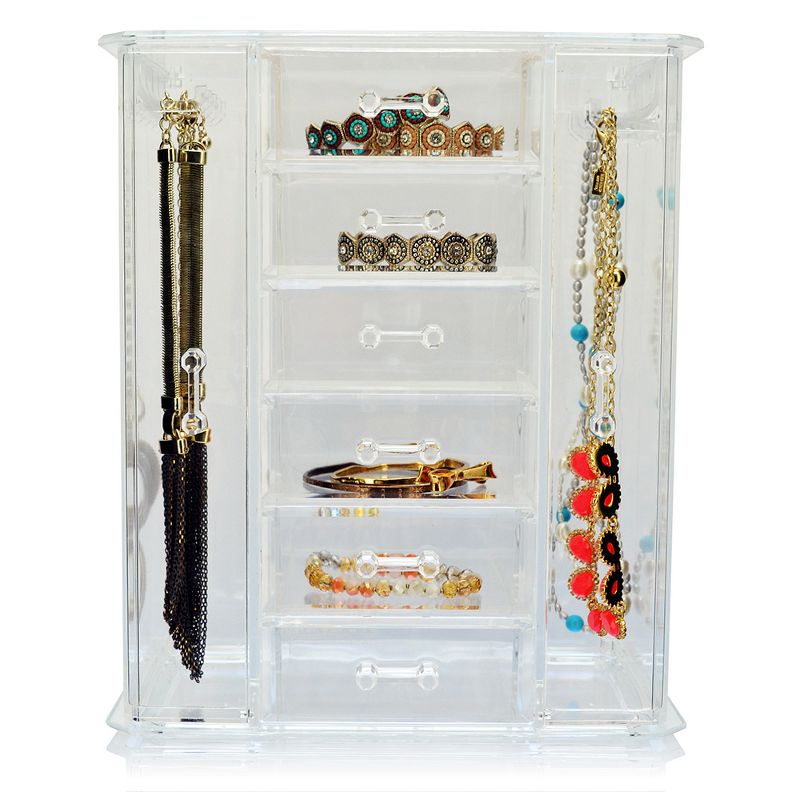 OnDisplay Tiered Acrylic Jewelry Cabinet Organizer, 4 of 8