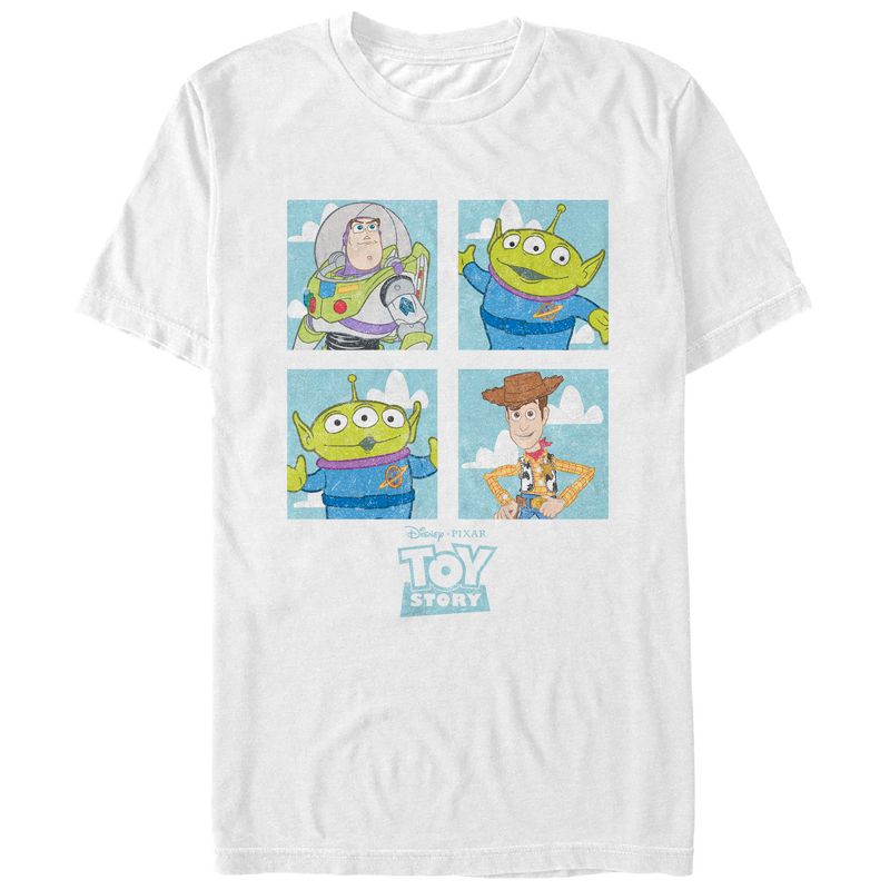 Men's Toy Story Character Box T-Shirt, 1 of 5