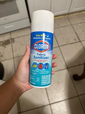 Clorox Fabric Sanitizer Aerosol Spray - Lavender - 14oz : Target