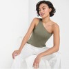 Lands' End Women's Slender One Shoulder Top - 4 of 4