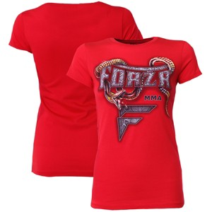Forza Sports Women's "Slither" T-Shirt - Red - 1 of 2