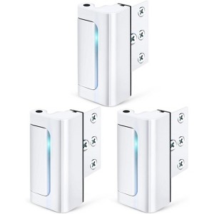 DOMETOUR Home Security Door Lock Security Door Reinforcement Lock Metal Door Locks for Kids Top Door Latch Lock Extra High Security Door Locks - 1 of 4