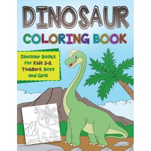 Download Dinosaur Coloring Book By Miracle Activity Books Paperback Target