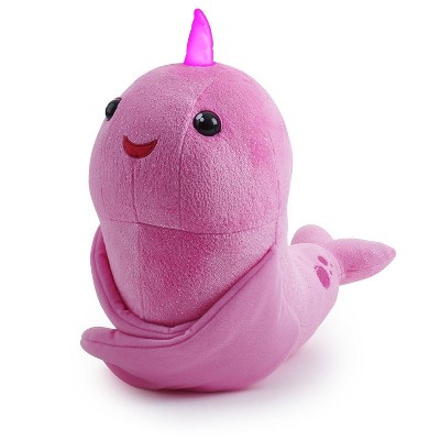 pink narwhal plush