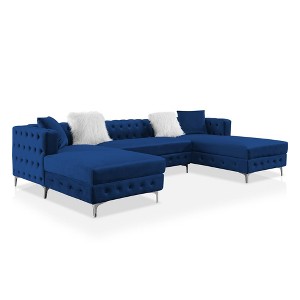 Elmhurst U Shaped Glam Tufted Sectional - HOMES: Inside + Out - 1 of 4