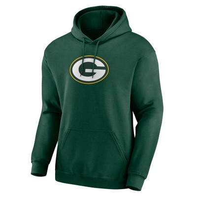 NFL Green Bay Packers Men's Gray Full Back Run Long Sleeve Lightweight  Hooded Sweatshirt - S