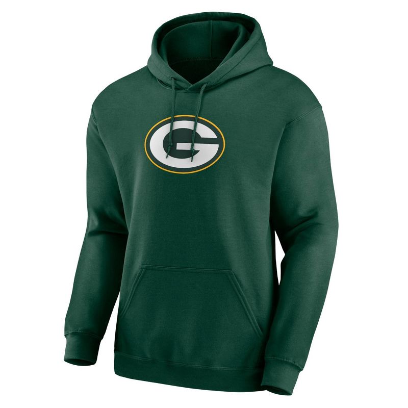 NFL Green Bay Packers Long Sleeve Core Big &#38; Tall Fleece Hooded Sweatshirt, 1 of 4