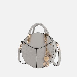 MKF Collection Nobella Women’s Crossbody Bag Croc-Embossed by Mia K - 1 of 4