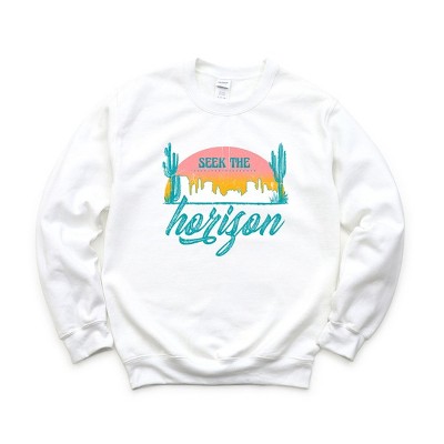 Simply Sage Market Women's Graphic Sweatshirt Seek The Horizon