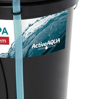 Active Aqua Black 5-Gallon Hydroponic Root Spa Bucket System