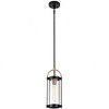 Artcraft Lighting Gem 1 - Light Pendant in  Black/Brushed Brass - 2 of 4