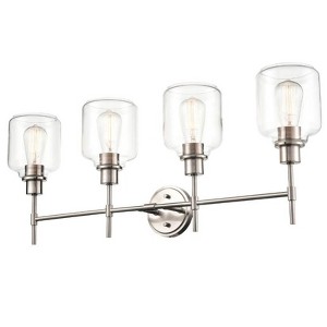 Millennium Lighting Asheville 4 - Light Vanity in  Satin Nickel - 1 of 2