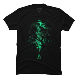 Men's Design By Humans Forest of Life By Area31Studios T-Shirt - 1 of 4