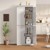 Pantry Cabinet, 70" Tall Kitchen Pantry Storage Cabinet with Doors and Adjustable Shelves, Freestanding Wooden Cupboard for Living Room - 2 of 4