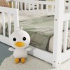 Okak Double Twin House-Style Roof Bed Frame with Guardrails,Modern Floor Bed for Toddlers/Kids Bedroom - 4 of 4