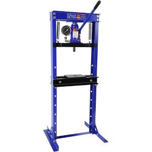 Hydraulic 12 Ton H-Frame Adjustable Garage Floor Press - 1 of 2
