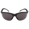 MCR Safety Klondike KD1 Series Black Safety Glasses with Gray Lenses - Box of 12 - 2 of 4