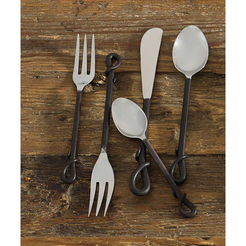 Park Designs Forged Loop Five Piece Place Set, 3 of 4