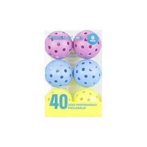 Pickle O'Joe 6pk Balls Pickleballs - 1 of 4