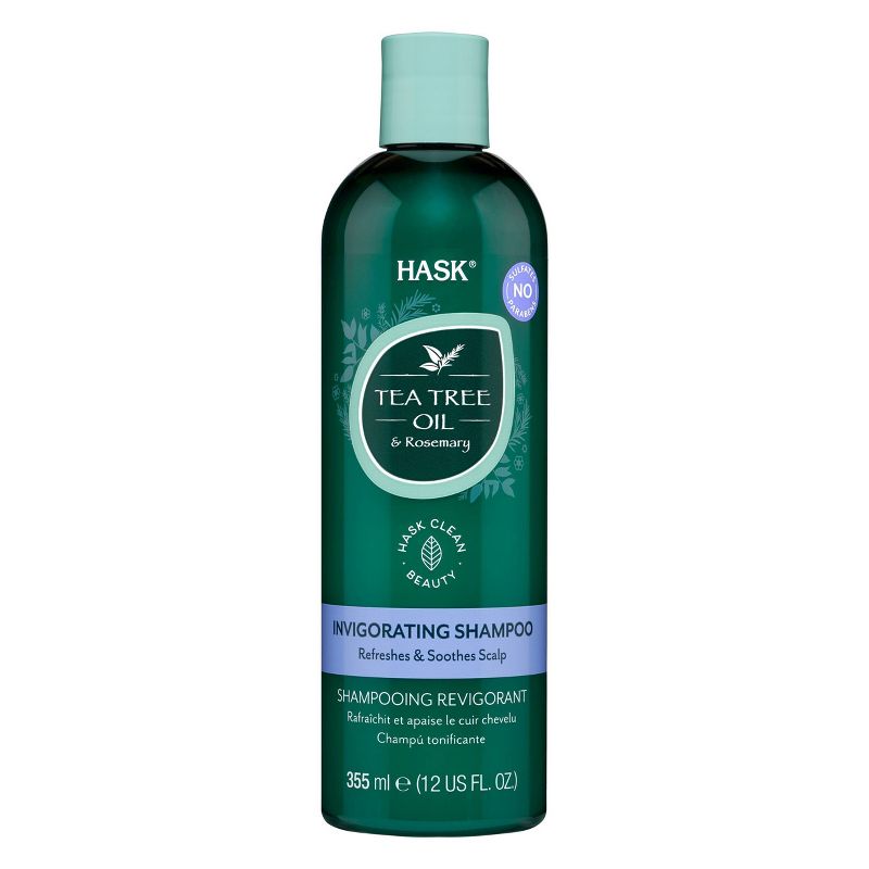 Hask Tea Tree &#38; Rosemary Oil Scalp Care Shampoo - 12 fl oz, 1 of 9