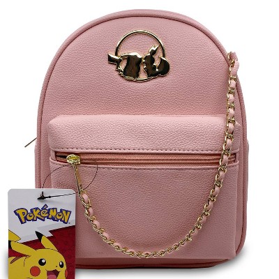 Pokemon Mini Backpack - Pink Corduroy Eevee