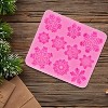 JDICTION Christmas Silicone Molds Hot Pink Reusable Non-stick Candy and Chocolate Molds for Baking Small Treats - 3 of 4