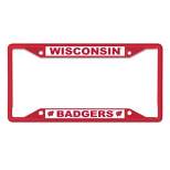 NCAA Wisconsin Badgers Colored License Plate Frame