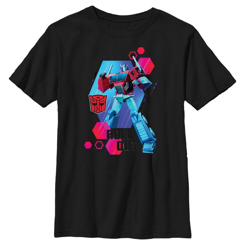 Boy's Transformers: EarthSpark Optimus Roll Out T-Shirt, 1 of 6