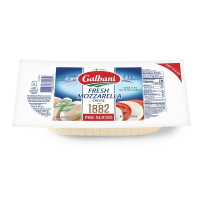 Galbani Fresh Sliced Mozzarella Cheese - 1lb