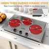 Heynemo 1800W Burner Portable Electric Ceramic Stove, C Knob Control, Indicator Light, Compatible with All Cookware for Multiple Cooking Scenarios - 2 of 4