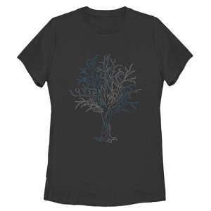 Women's Lost Gods Tree Stitch Print T-Shirt - 1 of 3