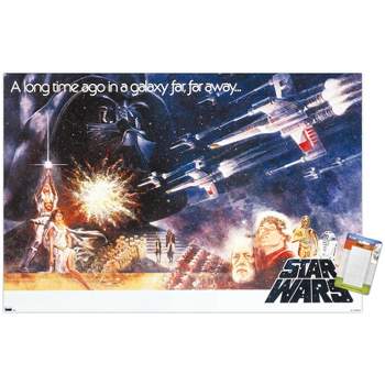 Trends International Star Wars: A New Hope - Horizontal One Sheet Unframed Wall Poster Prints