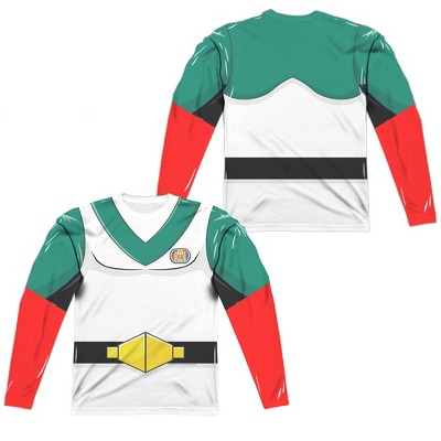 Men's Voltron Pidge Costume Front Back Print Long Sleeve Costume T-Shirt