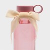 MFR Studio Glass Water Bottle with Bow Purple 20 fl oz - 4 of 4