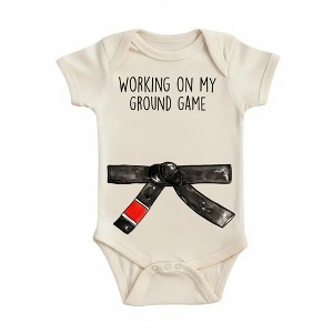 Jiu Jitsu Game Newborn Baby Onesie® Bodysuit GS1 - 1 of 4