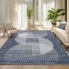 COZONY Washable Geometric Rug, Modern Non-Slip Carpet for Living Room and Dining Room - 2 of 4