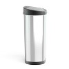 Nine Stars 13.2gal/50L Recycle Motion Sensor Trash Can: Stainless Steel, Quiet Lid, Fingerprint-Resistant, Indoor Use - 3 of 4