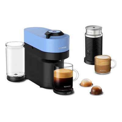 Nespresso Vertuo Pop Cold Coffee Machine Set, Pacific Blue