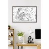 Trends International Marvel Sketch - Hulk vs. Fantastic Four Framed Wall Poster Prints - 2 of 4