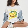 Simply Sage Market Farm Fresh Banana Watercolor Garment Dyed Tee - 2 of 4