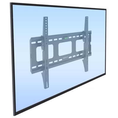 Mount-It! Heavy-Duty Tilt TV Wall Mount with Low Profile For Up to 80 in., 175 Lbs. Weight Capacity, Black