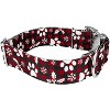 Country Brook Petz 1 1/2 Inch Premium Dog Collar - Christmas Collection - 3 of 4