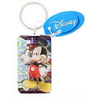 Monogram International Inc. Disney Mickey Mouse Rectangular Lucite Key Ring