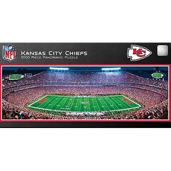 MasterPieces Inc Kansas City Chiefs Stadium NFL Panoramic 1000 Jigsaw Puzzle
