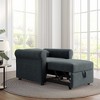 LOVMOR 3-in-1 Sofa Bed Chair, Convertible Sleeper Chair Bed,Adjust Backrest Into a Sofa,Lounger Chair,Single Bed,Modern Chair Bed Sleeper for Adults - 2 of 4