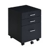 NicBex Mobile File Cabinet with 3 Drawers for Home Office Organizer Letter/Legal/A4/F4 - 4 of 4