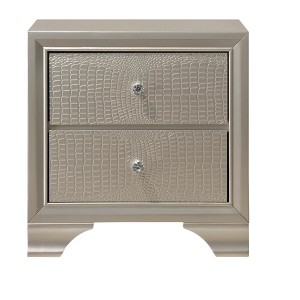 XIYUYEU 2/5 Drawer Dresser for Bedroom,Chest of Drawers with Faux Crystal Diamond Pull for Living Room,Entryway - 1 of 4