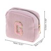 Unique Bargains Letter g Pattern Makeup Bag 1 Pc - 2 of 4